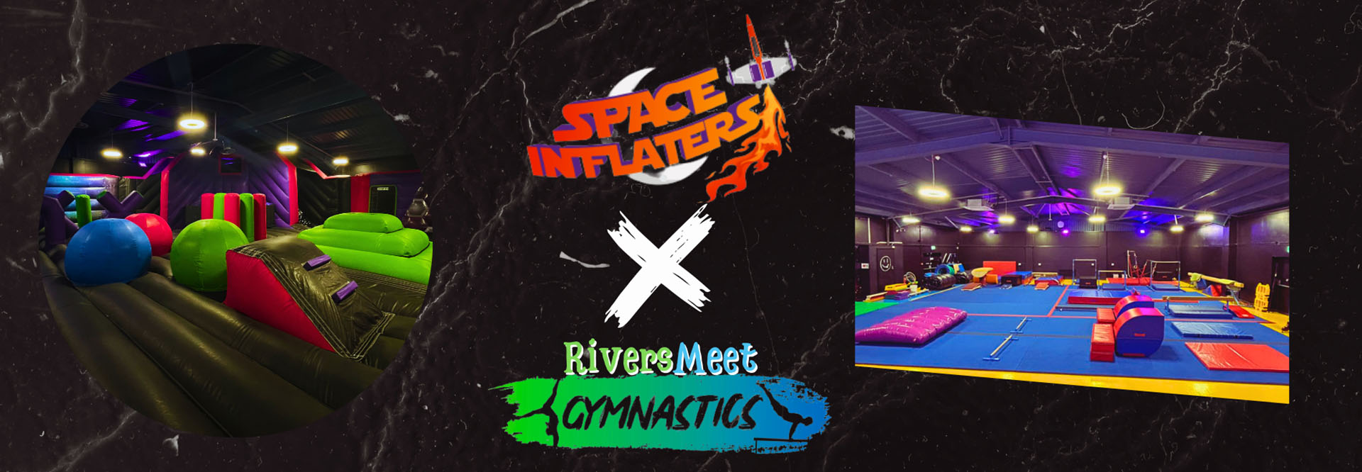 RiversMeet Gymnastics and Soft Play Banner